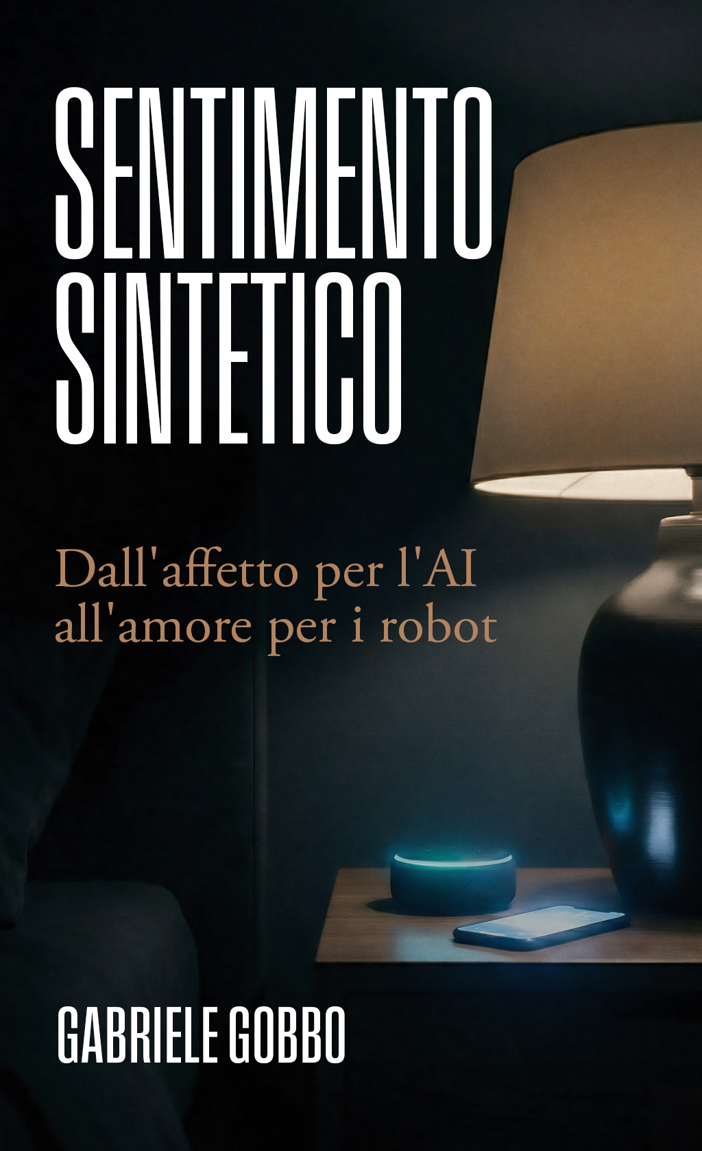 Copertina del libro Sentimento Sintetico di Gabriele Gobbo